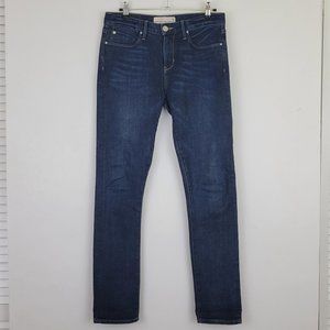 THVM Behati Relaxed Boyfriend Jean, Dark Wash - Size 24 x 30